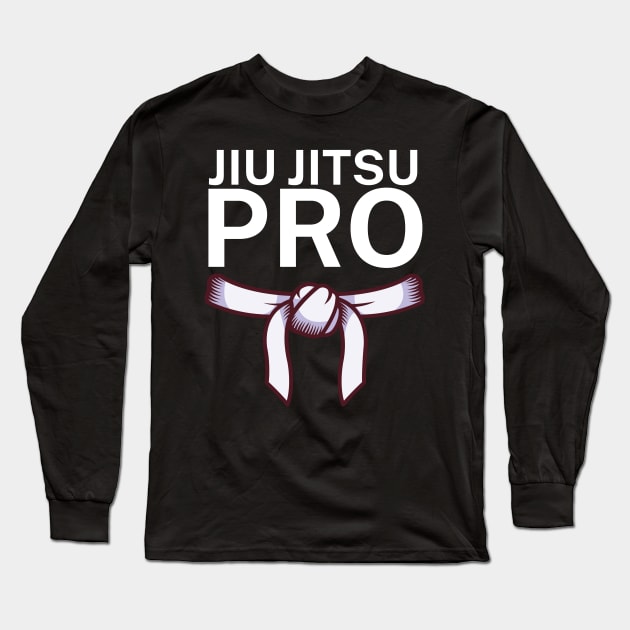 Jiu Jitsu pro Long Sleeve T-Shirt by maxcode